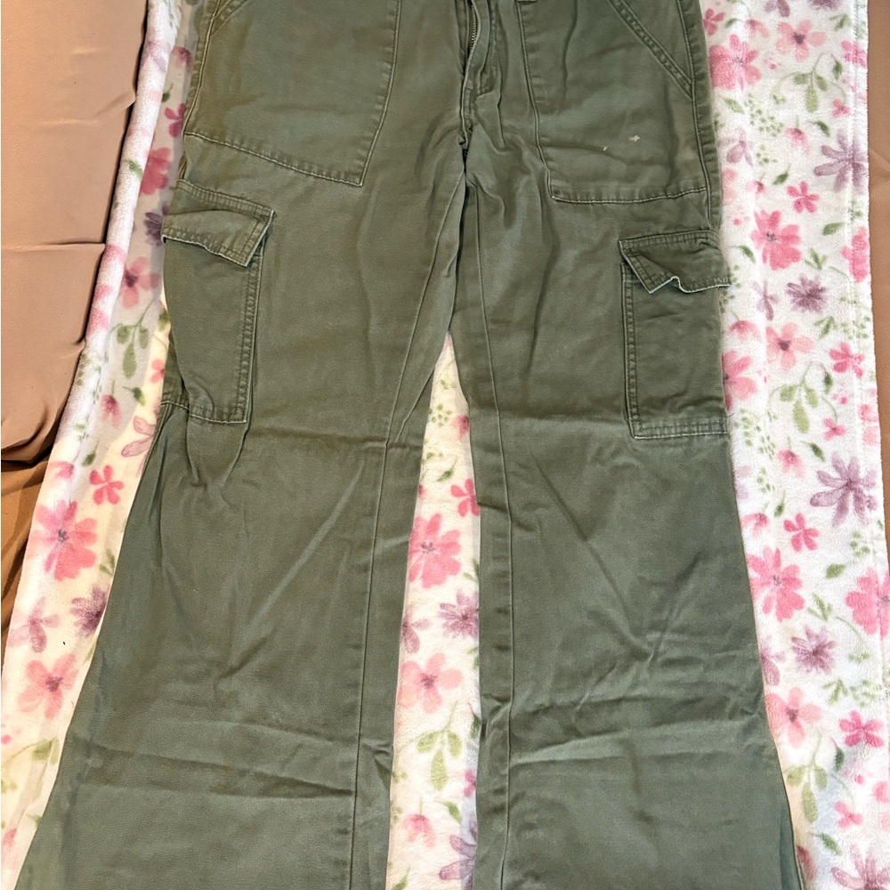 Aeropostale Olive Utility Pants